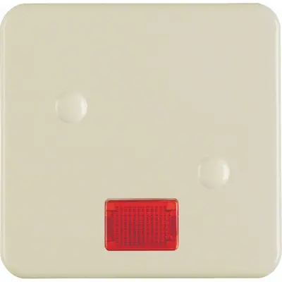 Hager Berker schakelwip lens opschroefbaar WG-UP IP44 creme glans (WWW1339WP)