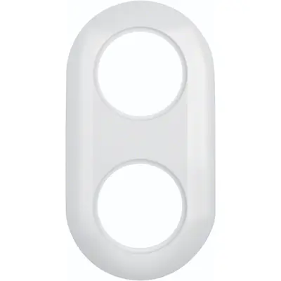 Berker raam 2v 1930 p wit glanzend (WTD3200WG)