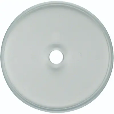 Hager Berker afdekraam 1-voudig voor draaischakelaar/draai-impulsdrukker glas helder (WTD7100GT)