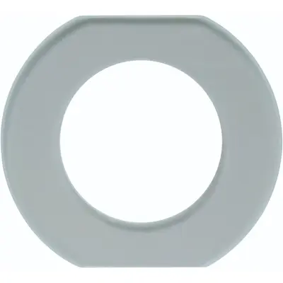 Hager Berker afdekraam 1-voudig middenstuk 1930 glas helder (WTD7172GT)