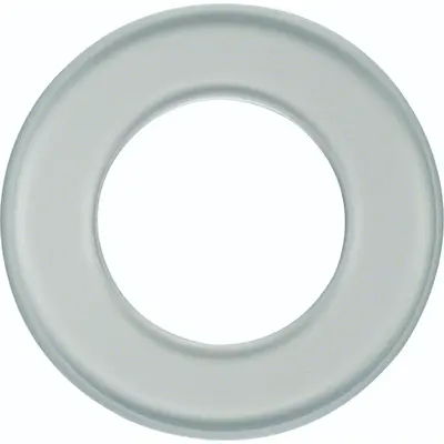 Hager Berker afdekraam 1-voudig 1930 glas helder (WTD7180GT)