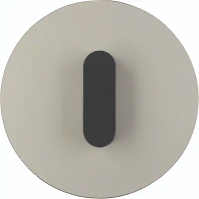 Hager Berker draaigreep aan-/uit-schakelaar R.Classic aluminium zwart (WTD9131AB)