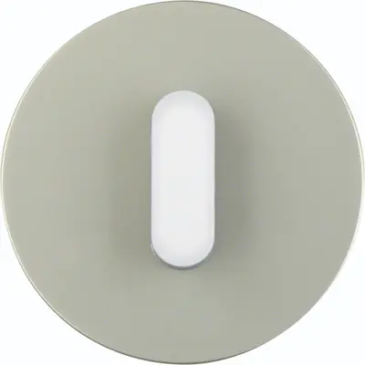 Hager Berker draaigreep aan-/uit-schakelaar R.Classic edelstaal wit (WTD9131STW)