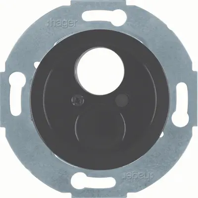 Hager Berker centraaldeel luidspr-wcd zw (WTF4394BG)