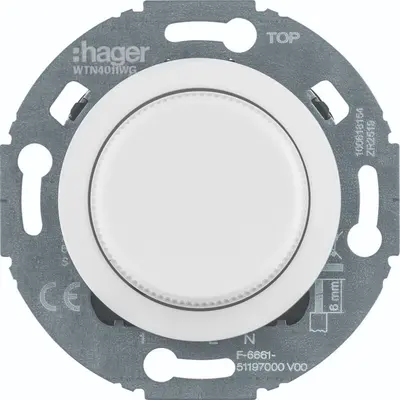 Berker bijpost univ draaidim comf pw (WTN4041WG)