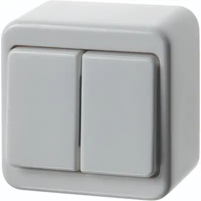 Hager Berker opbouw serieschakelaar 10A wit (WVG3500PW)