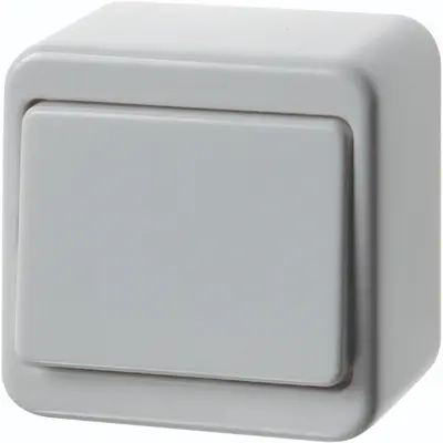 Hager Berker opbouw wisselschakelaar 10A wit (WVG3600PW)