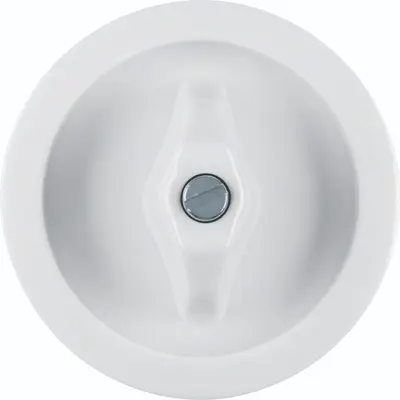 Berker centrd met draaikne 1930 p wit (WTW1000WG)