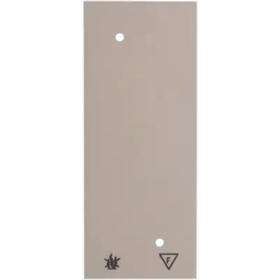 Hager Berker zelfdovende bodemplaat voor opbouw 3-voudigwandcontactdoos creme (WVA1763WP2)