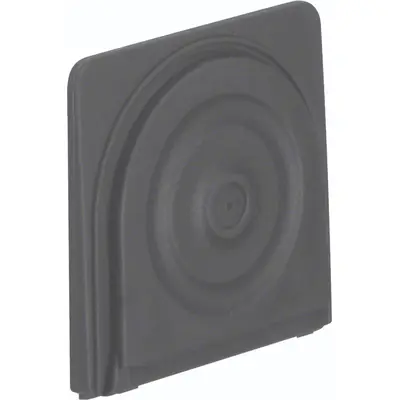 Hager Berker W1 invoerstuk voor kabel of buis grijs (WNA691)