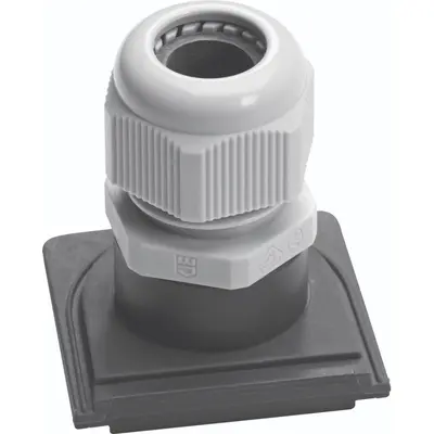 Hager Berker W1 wurgwartelinvoer M20 grijs (WNA701)