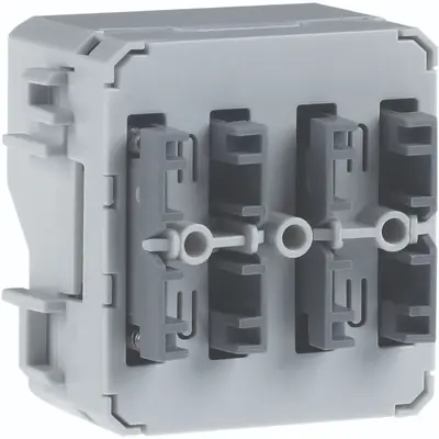 Hager Berker drukknopmod 2v busaankoppel w1 (WNT304)