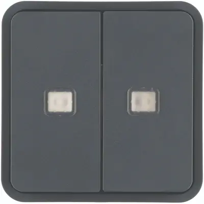 Hager Berker wip 2v w1 lens voor led gr (WNT954)