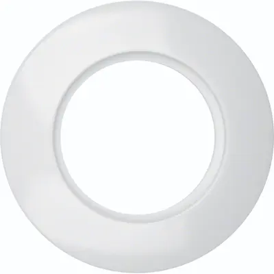 Hager Berker afdekraam 1-voudig 1930 wit kunststof (WTD3100WG)