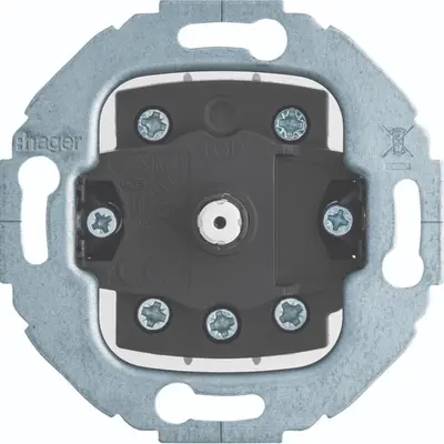 Hager Berker draaischakelaar 2-polig 1930/Glas/R.Classic (WDE389303)