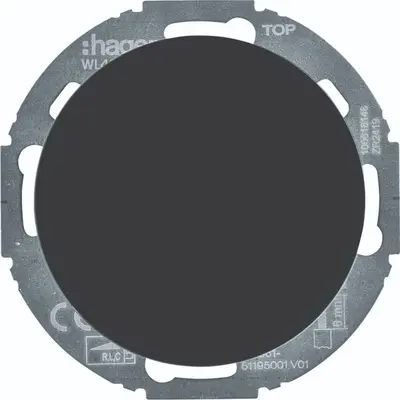 Hager Berker universele draaidimmer comfort LED 3-100 W R.Classic zwart (WL4011BG)