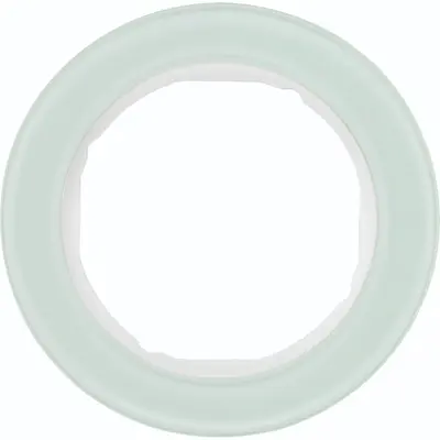 Hager Berker afdekraam 1-voudig R.Classic glas wit (WLD9100GW)