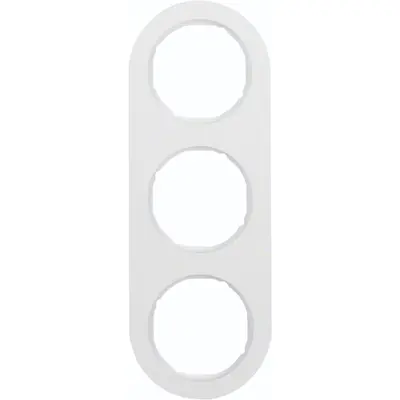 Hager Berker afdekraam 3-voudig R.Classic wit (WLD9300WG)