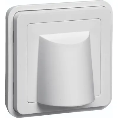 Hager Berker W1 kabeluitgang bovendeel wit (WNA155B)