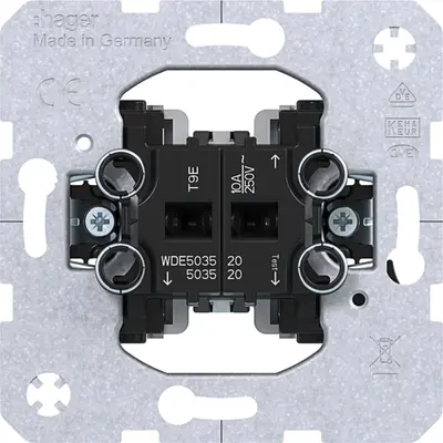 Hager Berker jaloeziedrukcontact 1-polig (WDE503520)