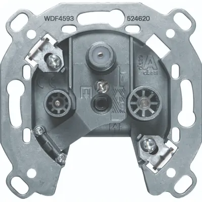 Hager Berker antenne einddoos radio/TV/satelliet (WDF4593)