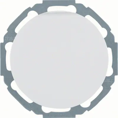 Hager Berker wandcontactdoos randaarde kindveilig klapdeksel 45 graden draaibaar R1/R3/R8 wit (WLS1211WG)