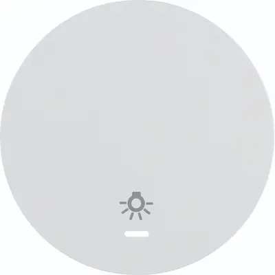 Hager Berker schakelwip controlevenster symbool licht R1/R3/R8 wit (WLW1332WG)