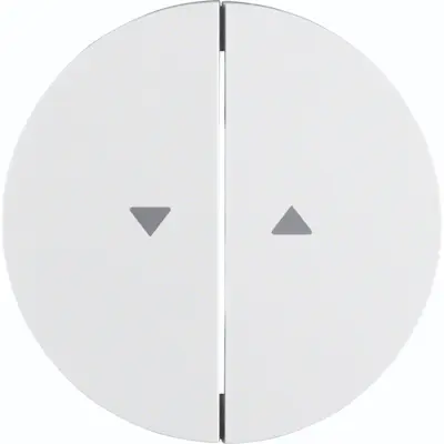 Hager Berker wip jaloezieschakelaar 2-voudig R1/R3/R8 wit (WLW2001WG)