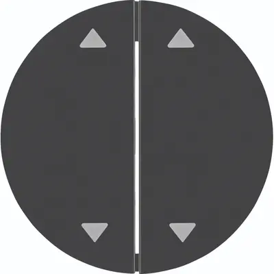 Hager Berker wip jaloezieschakelaar 4-voudig R1/R3/R8 zwart (WLW2002BG)