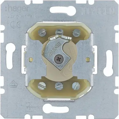 Hager Berker Schakelaar Uitschakelaar 2x1-p (WDE382610)