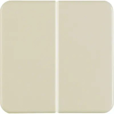 Hager Berker schakelwip 2-voudig WG-UP IP44 creme glans (WWW2000WP)