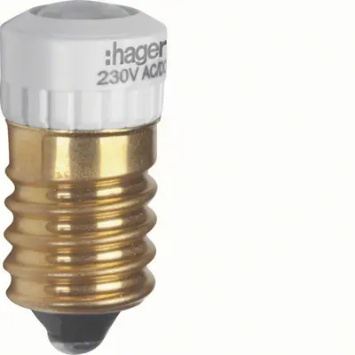 Hager Berker led-lampen e14 wit (WDA2728W)