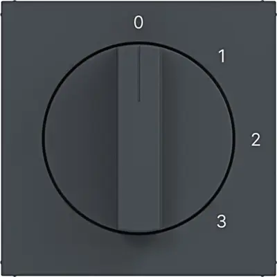 Hager Berker cpl. 3-staps draaischak. antr (WAF1315AT)