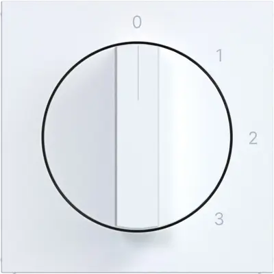 Hager Berker cpl. 3-staps dr.schak. wit m (WAF1315WM)