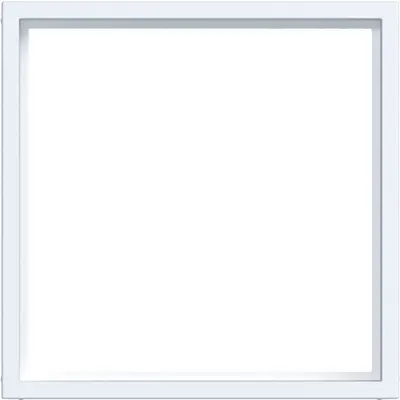 Hager Berker tussenring 50 x 50 mm wit m (WAF7073WM)