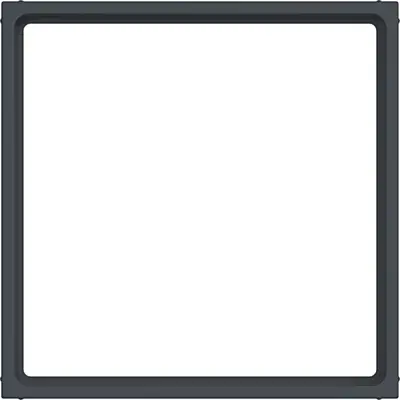 Hager Berker tussenring 51 x 51 mm antr. (WAF7074AT)