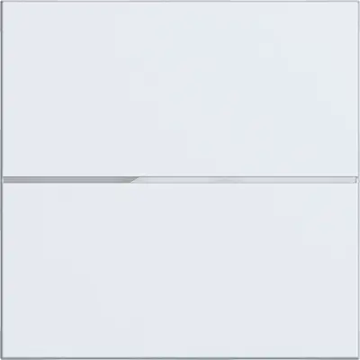 Hager Berker afd. drukknop 1v. wit m (WAN7010WM)