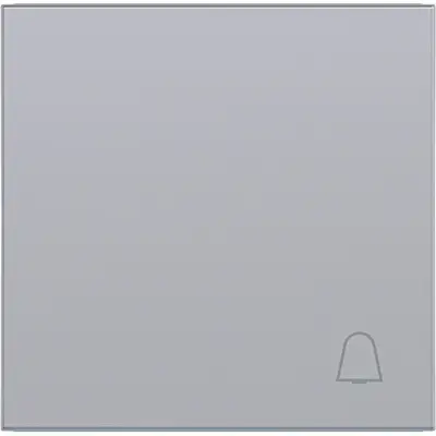 Hager Berker wip 1v opdruk belsymb. tit (WAW1011TA)