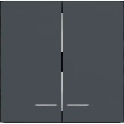 Hager Berker wip 2v heldere lens antr m (WAW2031AT)