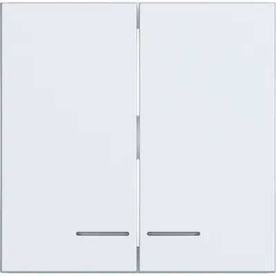 Hager Berker wip 2v heldere lens wit m (WAW2031WM)