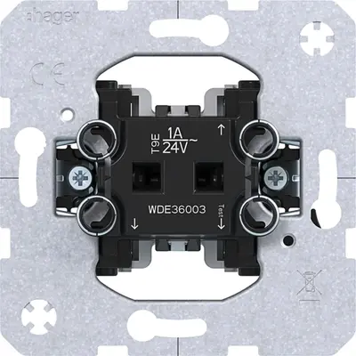 Hager Berker wisselschakelaar 230v/24v (WDE36003)
