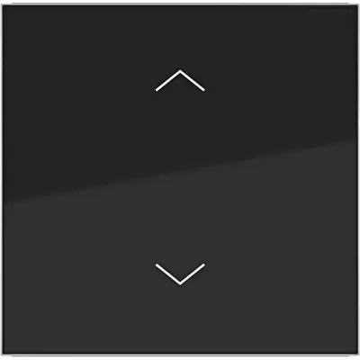 Hager Berker wip 1v pijlensymbool zw. gl (WAW1002BG)