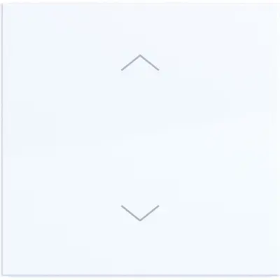 Hager Berker wip 1v pijlensymbool wit gl (WAW1002WG)