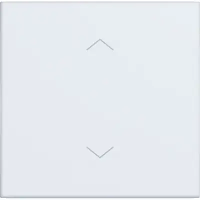 Hager Berker wip 1v pijlensymbool wit m (WAW1002WM)