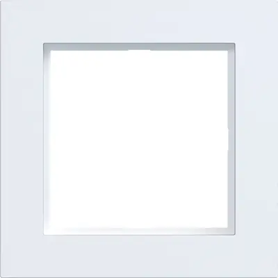 Hager Berker afd raam 1v a.1 wit m (WAD6100WM)