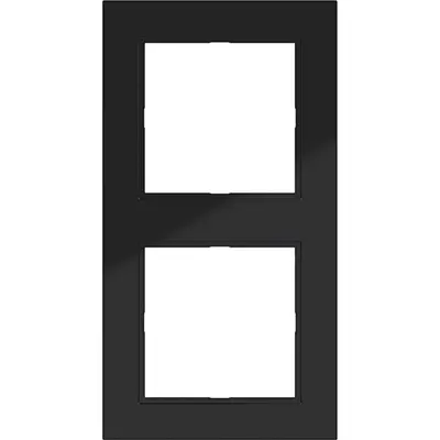 Hager Berker afd raam 2v a.1 zw gl (WAD6200BG)