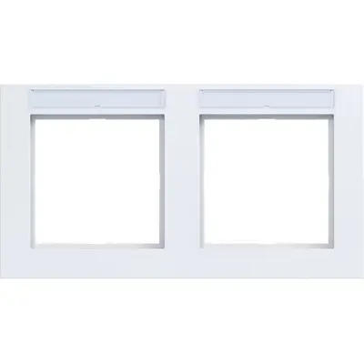 Hager Berker afd.r. 2v hor tekst a.1 wit m (WAD6202WM)