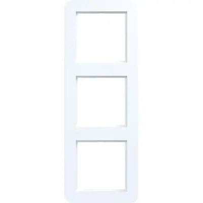 Hager Berker afd raam 3v c.1 wit m (WAD7300WM)