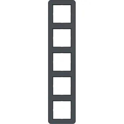 Hager Berker afd raam 5v c.1 antr m (WAD7500AT)