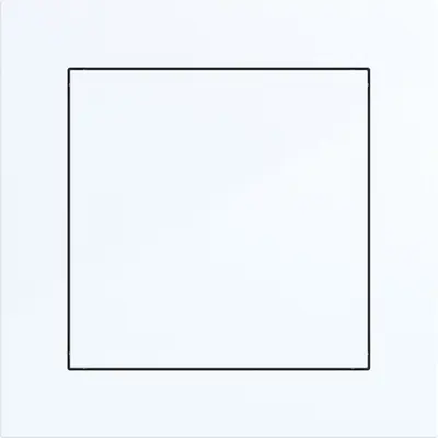 Hager Berker voeding met afd raam a.8 w gl (WAE1017WG)